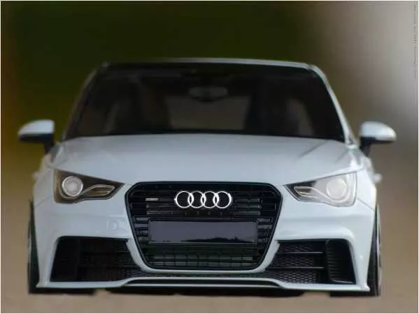 1:18 Audi A1 Quattro 2014 White Met LIMITED EDITION = OVP